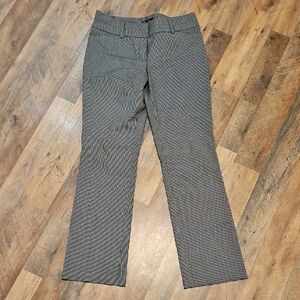 👖7th Avenue Black and White Houndstooth Pants